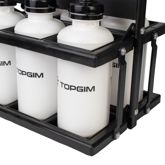 TOPGIM FOLDING PVC BASKET FOR 6 BOTTLES OF WATER