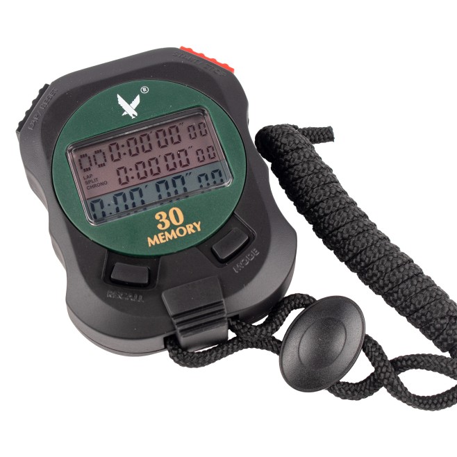 CRONÓMETRO ELETRÓNICO PROFISSIONAL 30 MEMÓRIAS