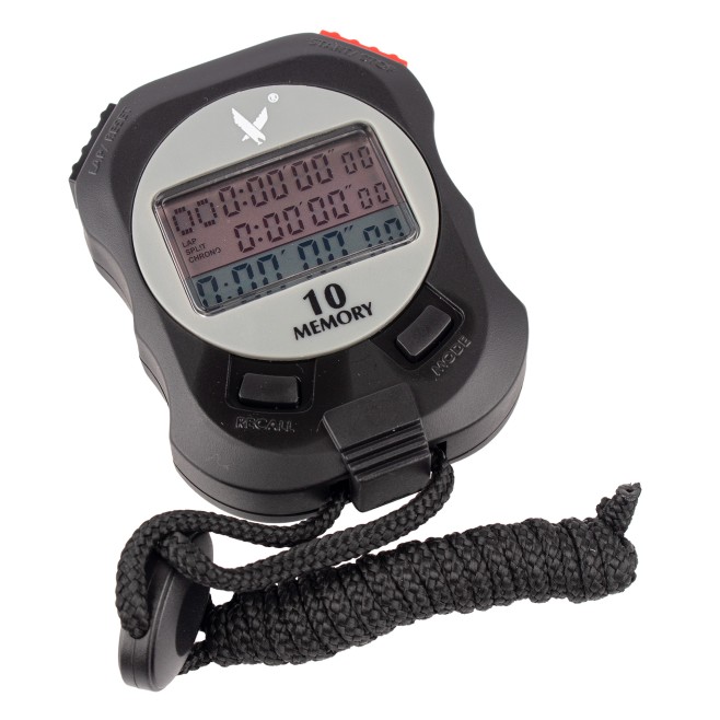 CRONÓMETRO ELETRÓNICO PROFISSIONAL 10 MEMÓRIAS