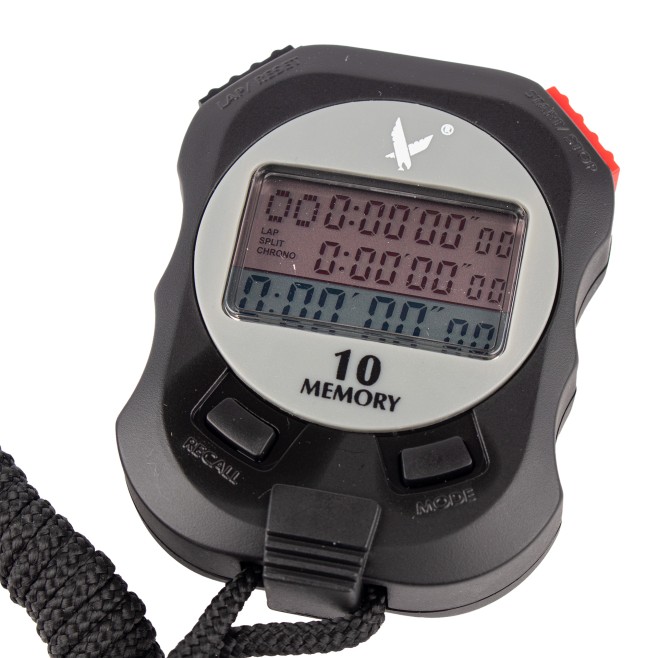 CRONÓMETRO ELETRÓNICO PROFISSIONAL 10 MEMÓRIAS