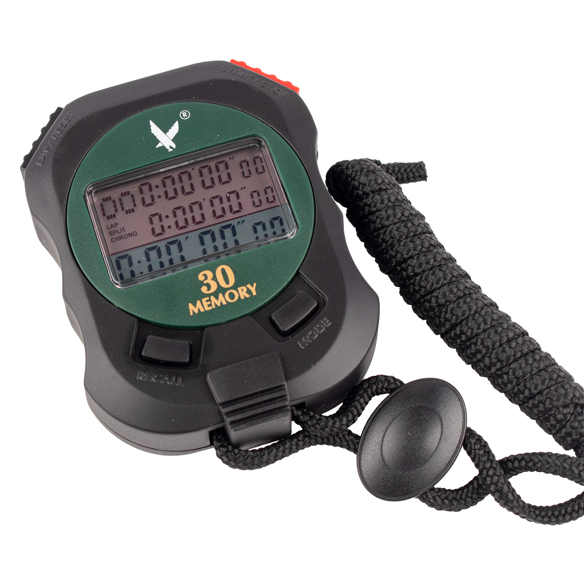 CRONÓMETRO ELECTRÓNICO PROFESIONAL 30 MEMORIAS