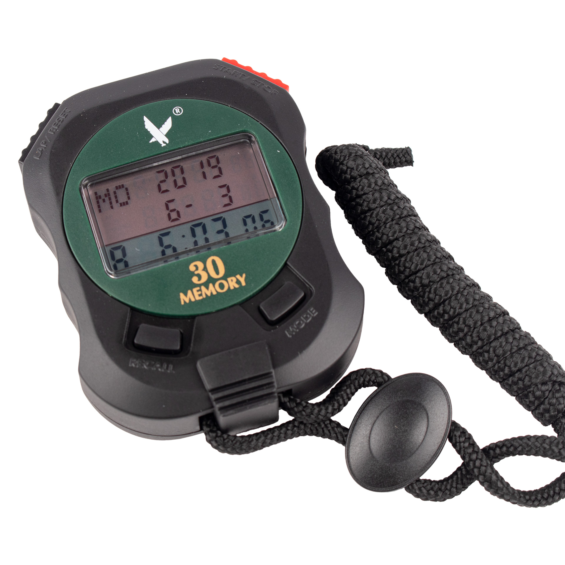 CRONÓMETRO ELECTRÓNICO PROFESIONAL 30 MEMORIAS