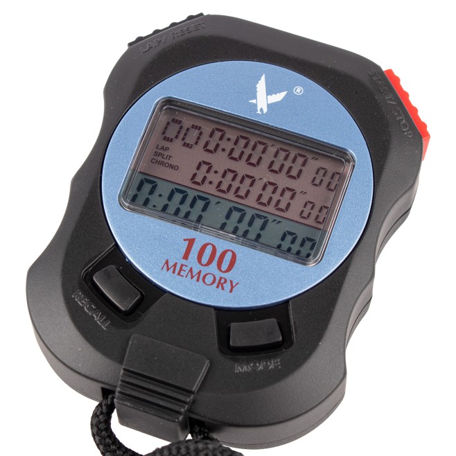 CRONÓMETRO ELETRÓNICO PROFISSIONAL 100 MEMÓRIAS