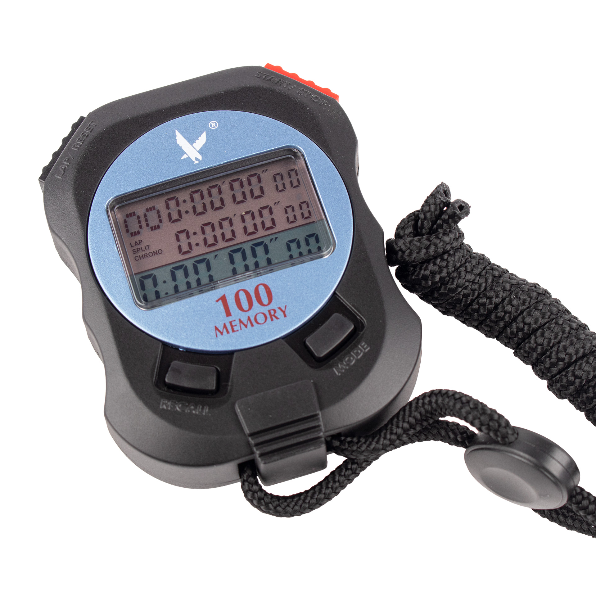 CRONÓMETRO ELECTRÓNICO PROFESIONAL 100 MEMORIAS
