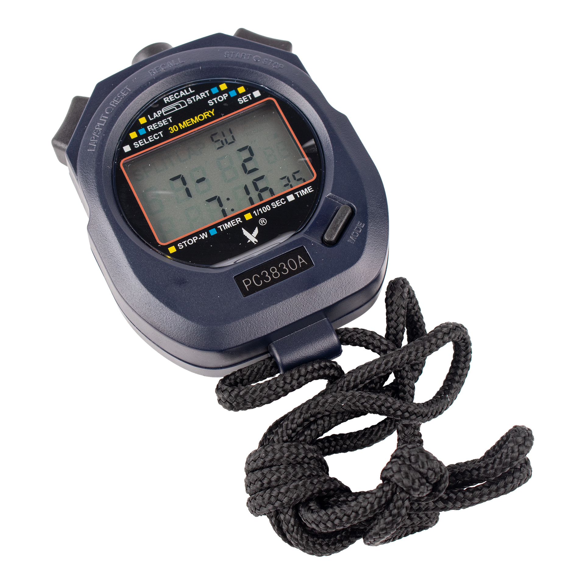 CRONÓMETRO ELECTRÓNICO CLUB 30 MEMORIAS