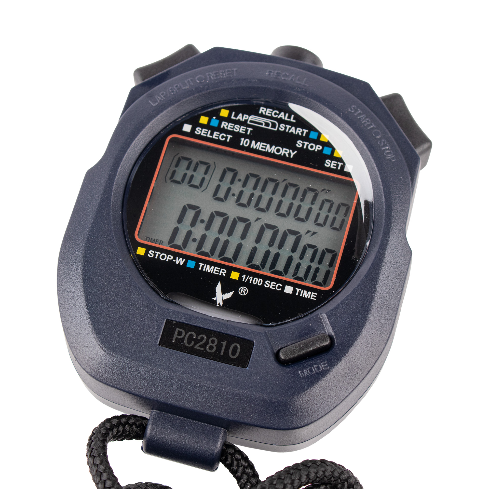 CRONÓMETRO ELECTRÓNICO CLUB 10 MEMORIAS