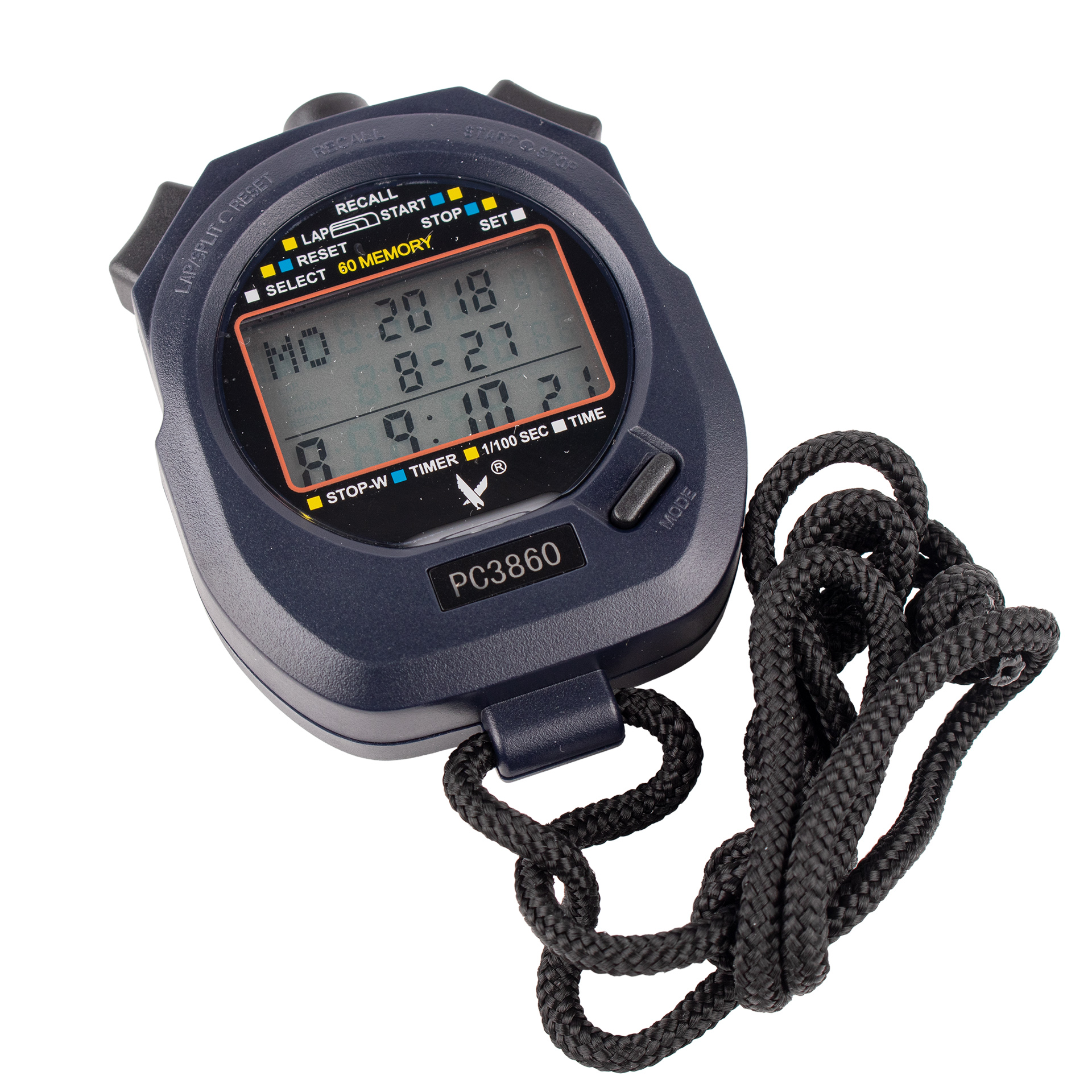 CRONÓMETRO ELECTRÓNICO CLUB 60 MEMORIAS