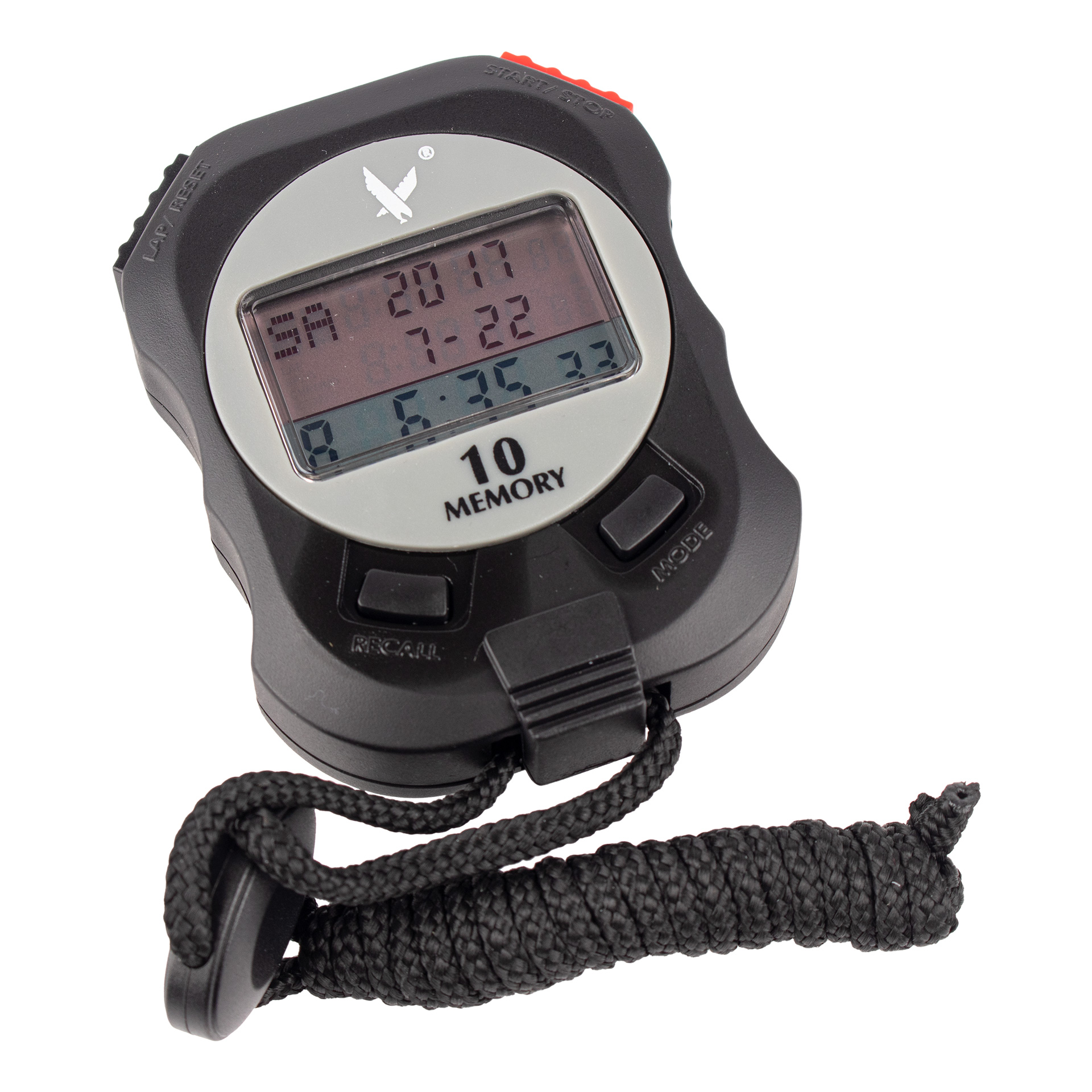 CRONÓMETRO ELECTRÓNICO PROFESIONAL 10 MEMORIAS