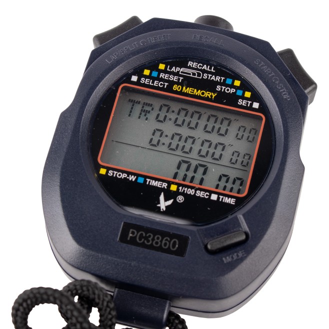 CRONÓMETRO ELETRÓNICO CLUB 60 MEMÓRIAS