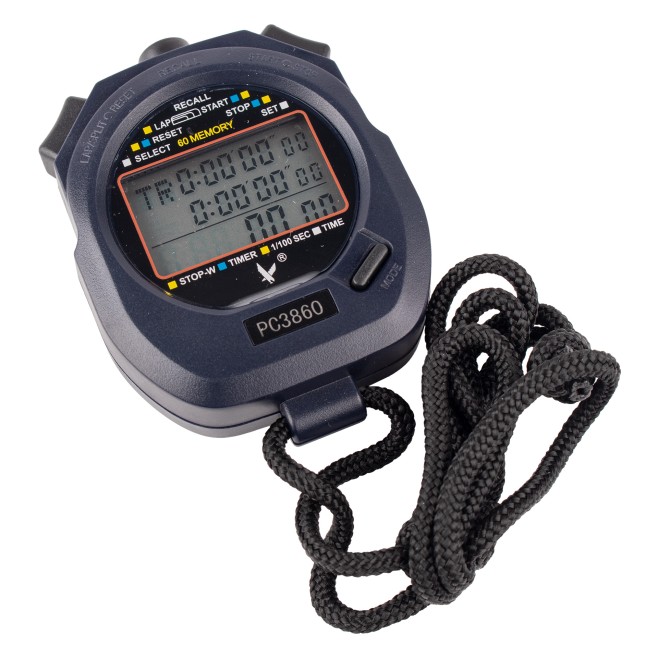 CRONÓMETRO ELETRÓNICO CLUB 60 MEMÓRIAS