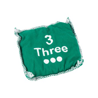 SET OF 10 BAGS WITH ENGLISH NUMBERING