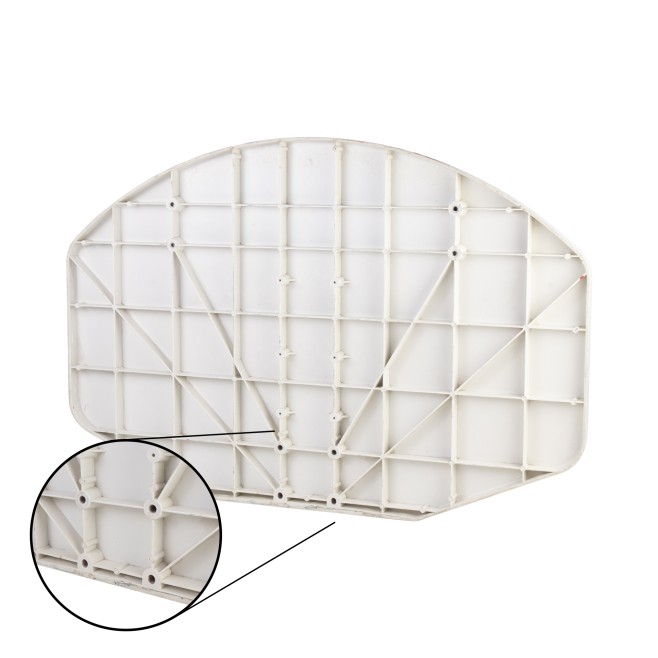 MINI-BASKETBALL BACKBOARD SMC 120x80cm