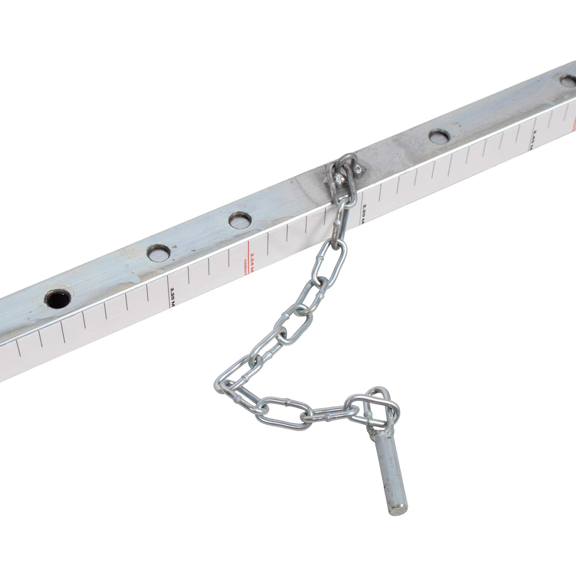 REGLA PARA COMPROBAR LA ALTURA DE LA RED DE VOLEIBOL