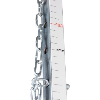 REGLA PARA COMPROBAR LA ALTURA DE LA RED DE VOLEIBOL