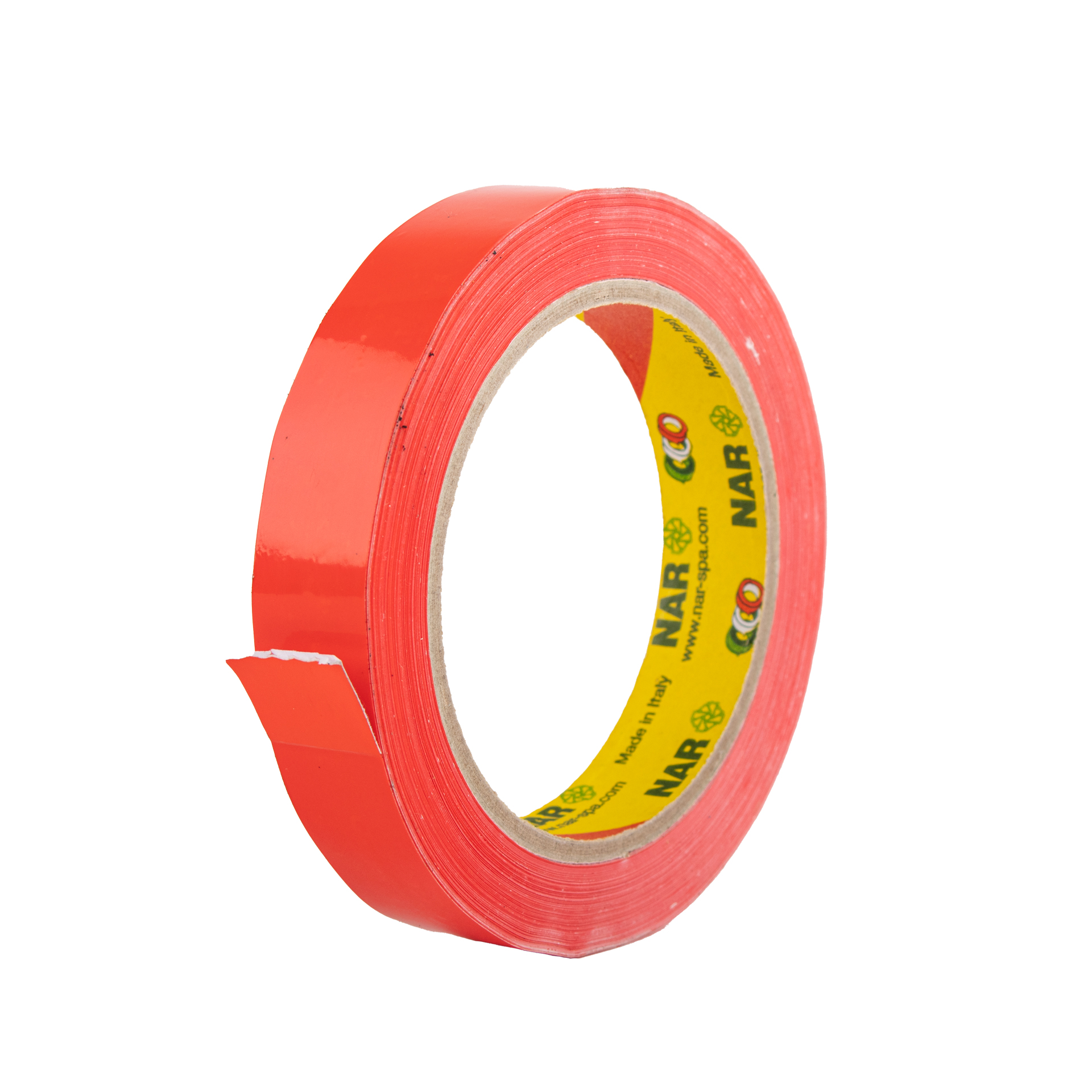 ROLLO CINTA MARCADOR PISTA BOCCIA 66mx19mm - ROJO