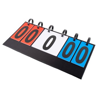 MARCADOR DE PUNTOS MANUAL PARA BOCCIA 0-99