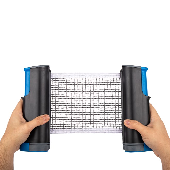 TABLE TENNIS SUPPORTS AND RETRACTABLE NET