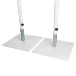 PAR POSTES CORFEBOL COM CESTO PVC