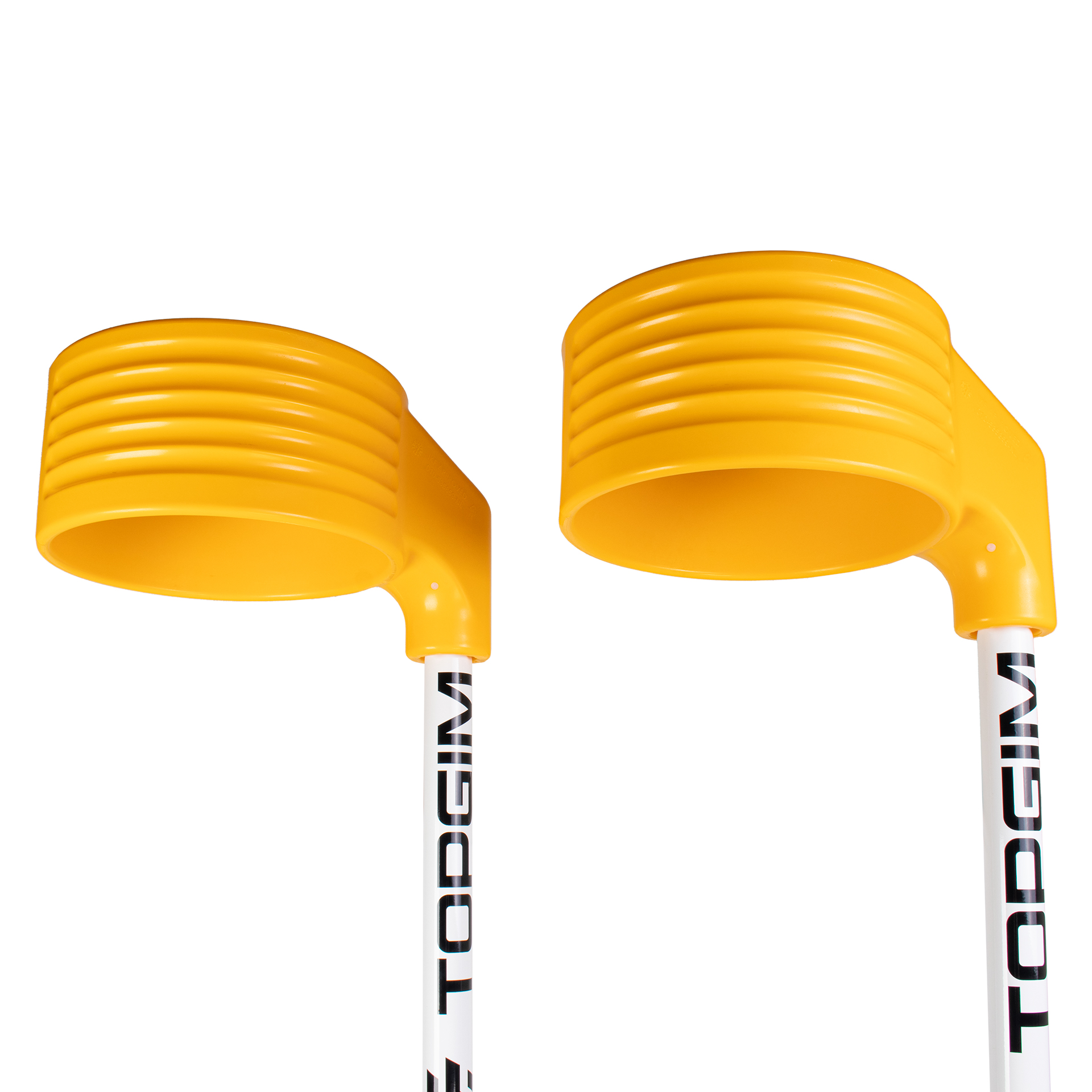 PAR DE POSTES DE KORFEBALL PARA CESTA DE PVC