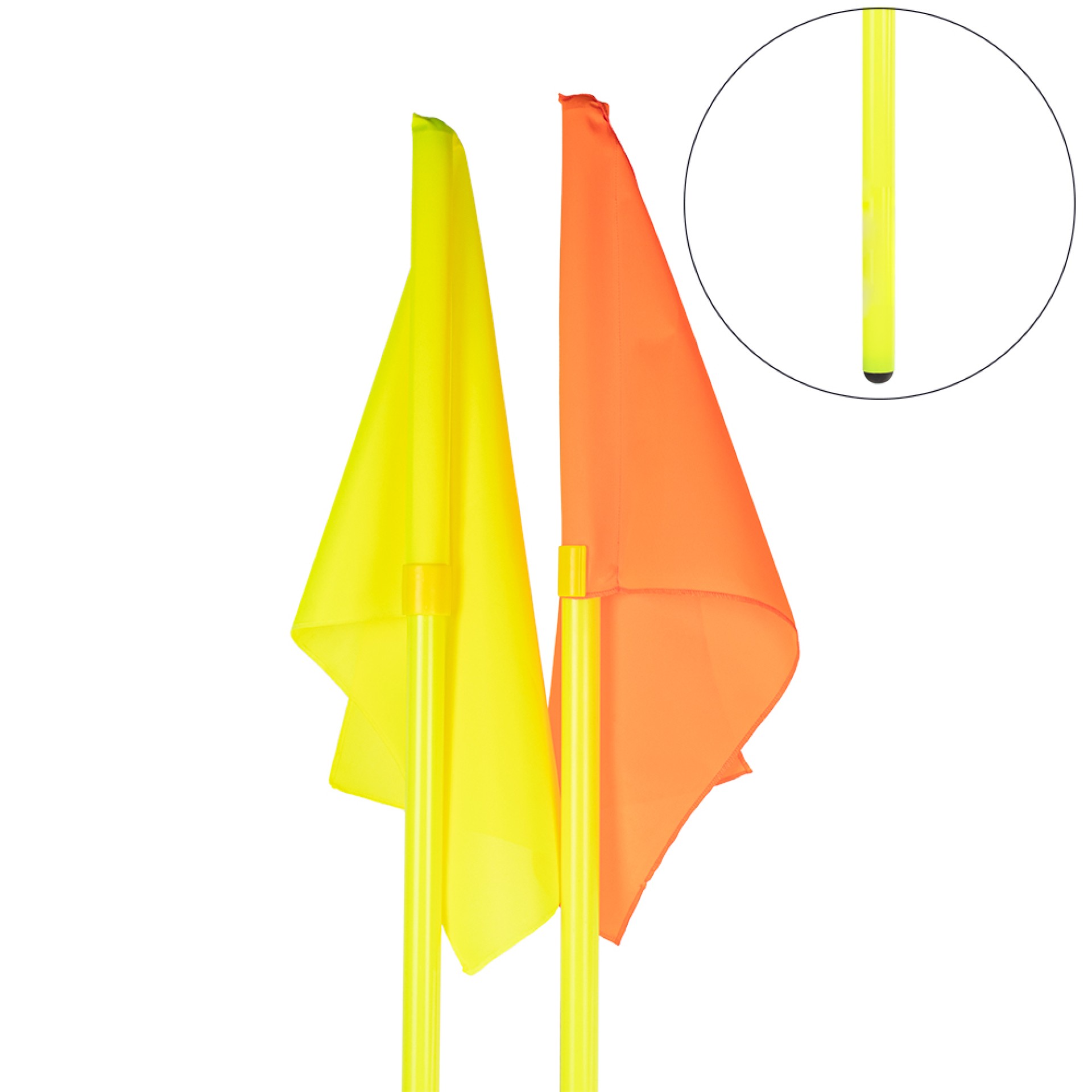 BANDERÍN DE ESQUINA DE TUBO FIJO