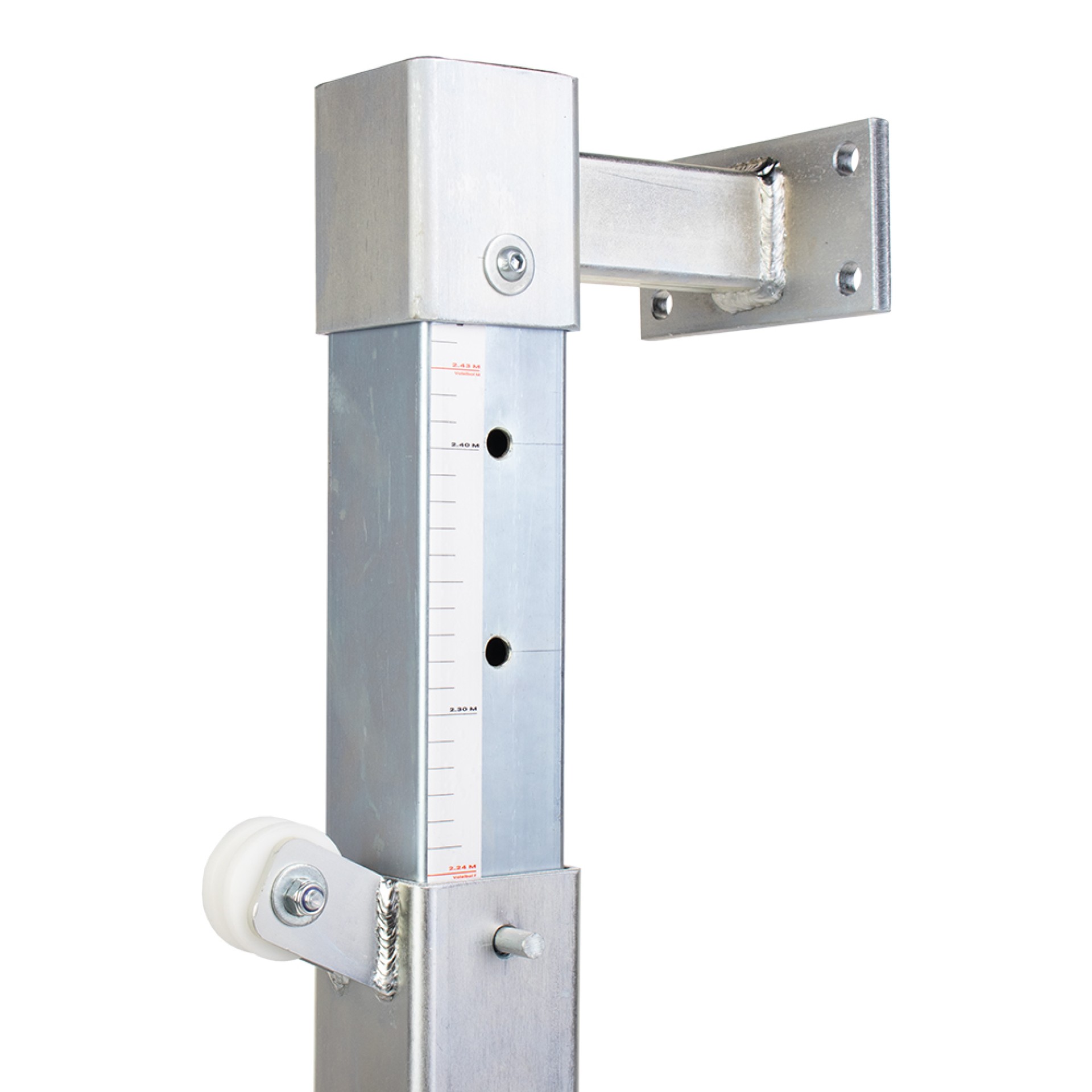 PAR DE POSTES DE VOLEIBOL EN LA PARED