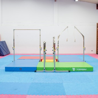 CONJUNTO DE APARATOS DE GIMNASIA ARTSTICA