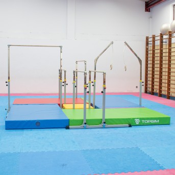 CONJUNTO DE APARATOS DE GIMNASIA ARTSTICA