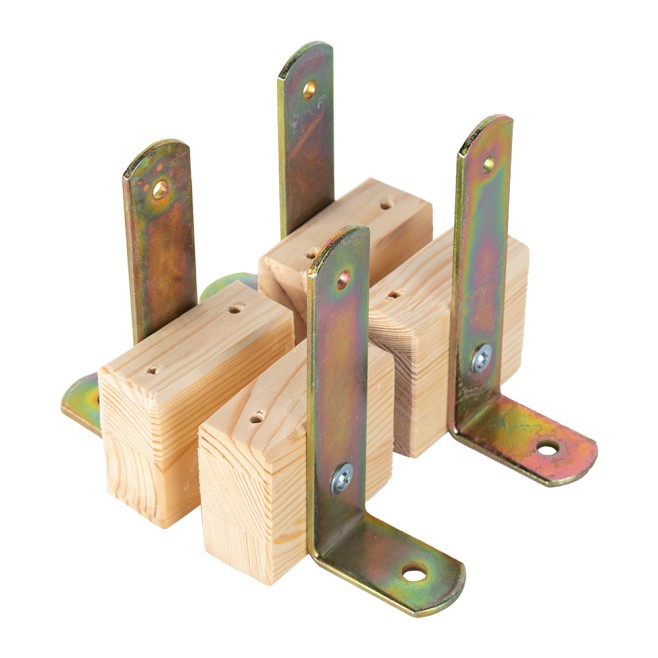 KIT FIXAÇÃO DE PAREDE PARA ESPALDAR SIMPLES