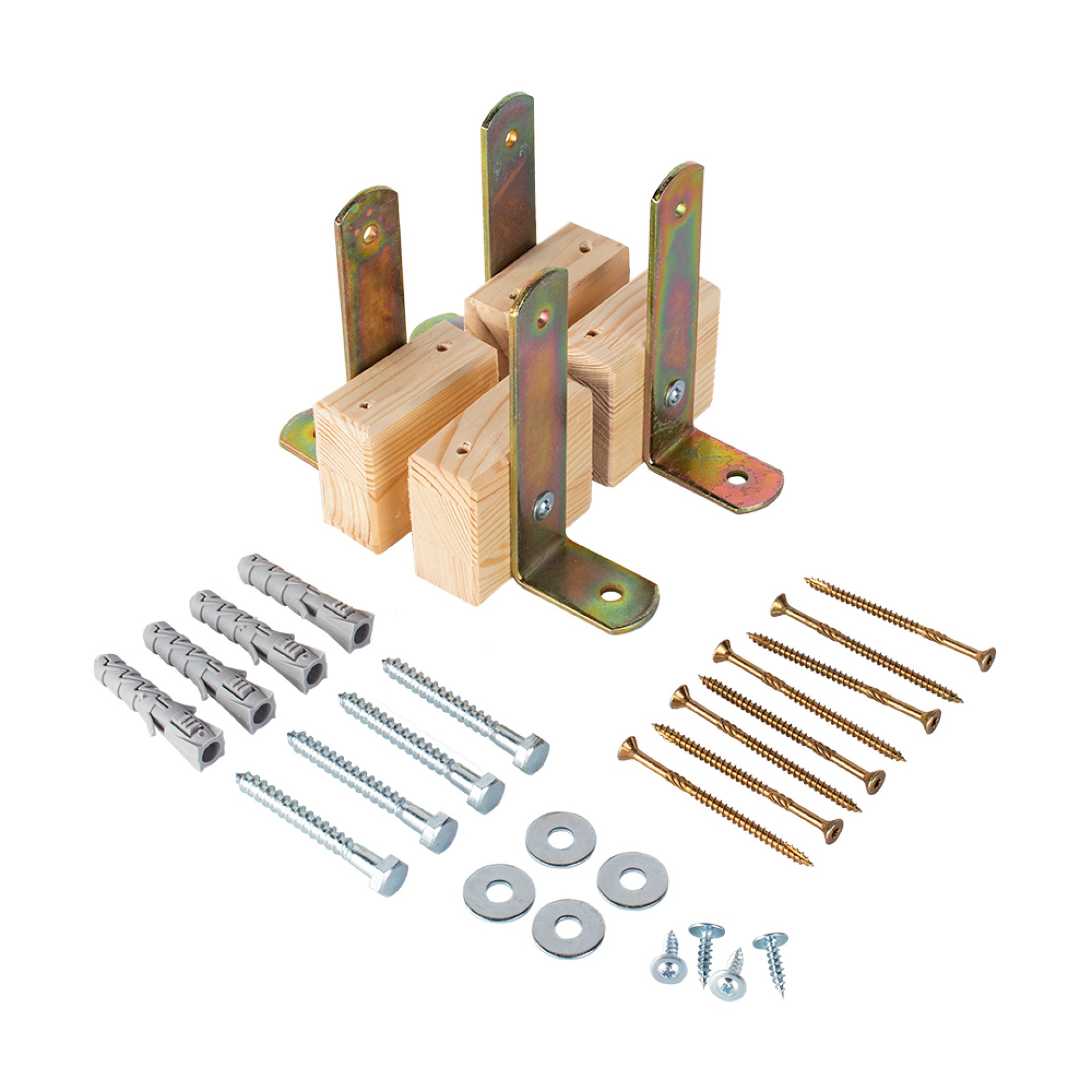 KIT DE FIJACIÓN A PARED PARA RESPALDO SIMPLE