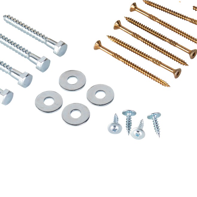 KIT FIXAÇÃO DE PAREDE PARA ESPALDAR SIMPLES