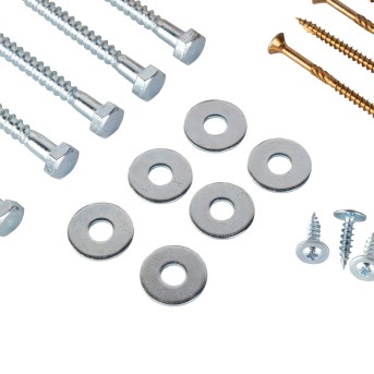 KIT FIXAO DE PAREDE PARA ESPALDAR DUPLO