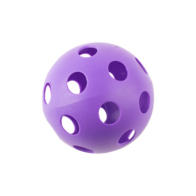 CONJUNTO DE 6 BOLAS PERFURADAS RÍGIDAS - 7cm