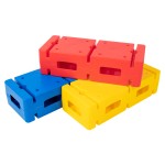 CONJUNTO DE 3 TIJOLOS COMPACTOS 36x15x10cm