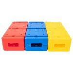 CONJUNTO DE 3 TIJOLOS COMPACTOS 36x15x10cm