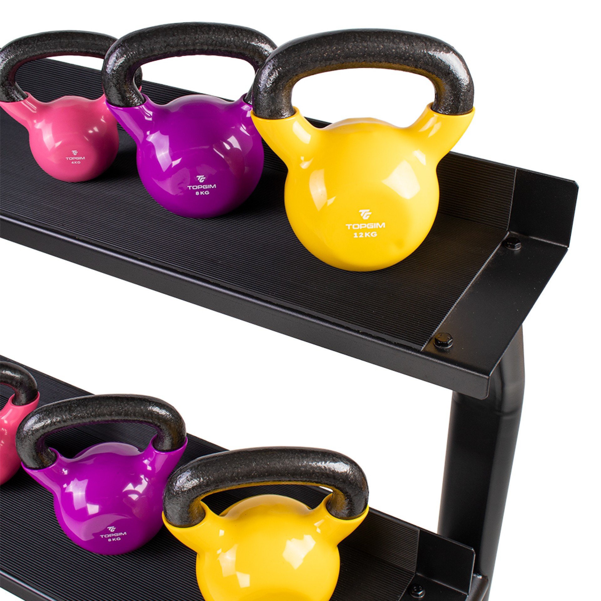 SOPORTE PARA KETTLEBELS 3 NIVELES