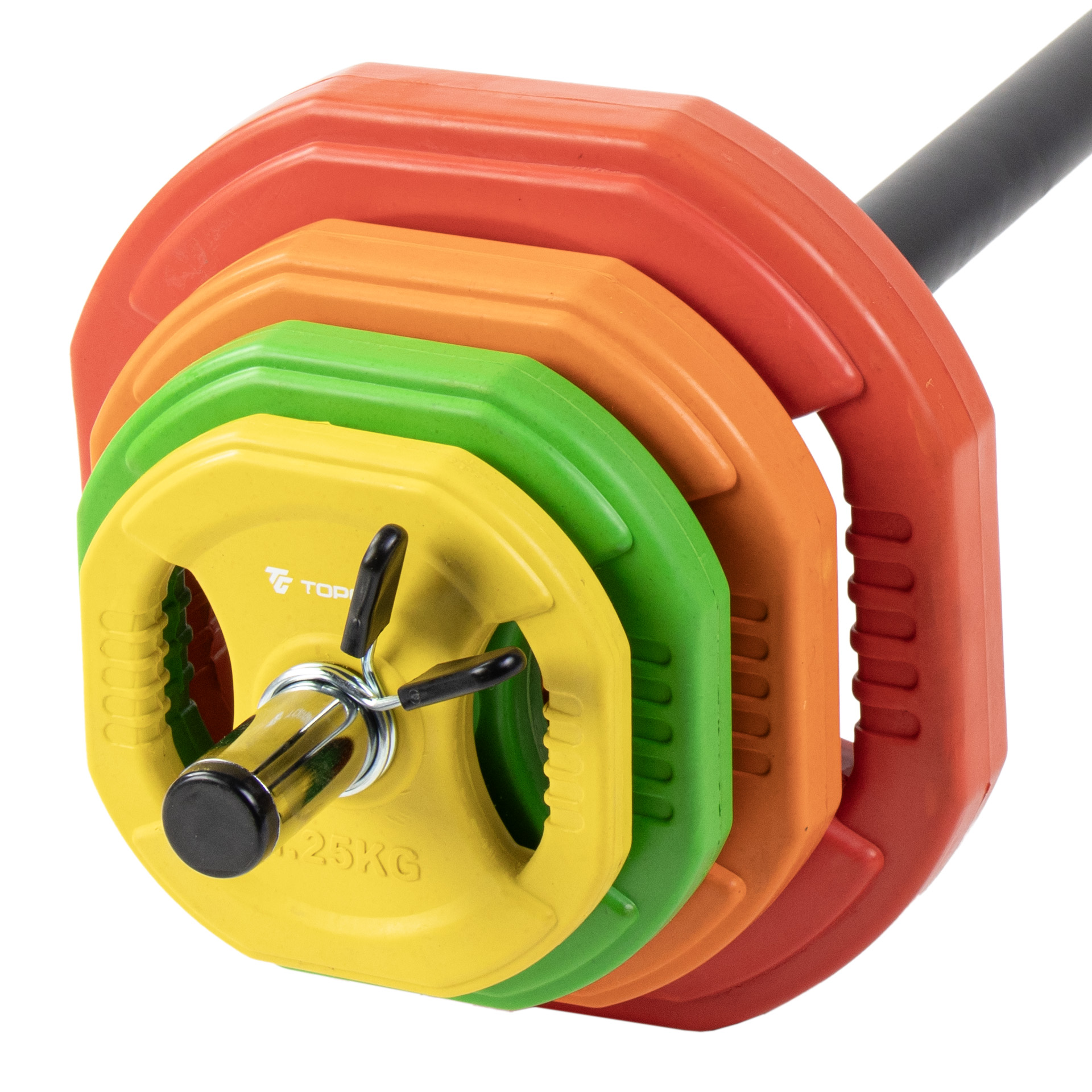 KIT FIT PUMP - 40kg - DISCOS COLORES