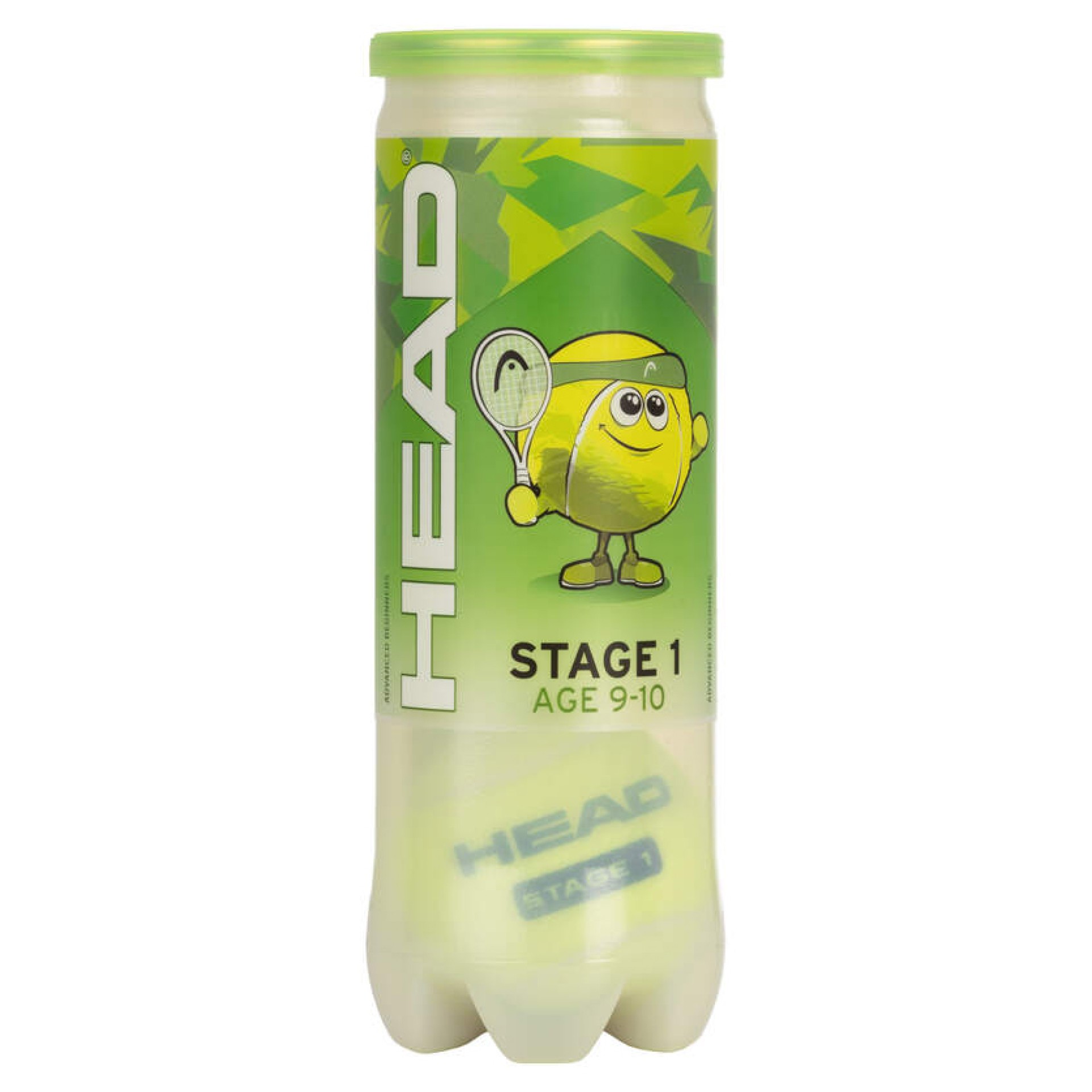 PELOTA TENIS HEAD STAGE 1 GREEN