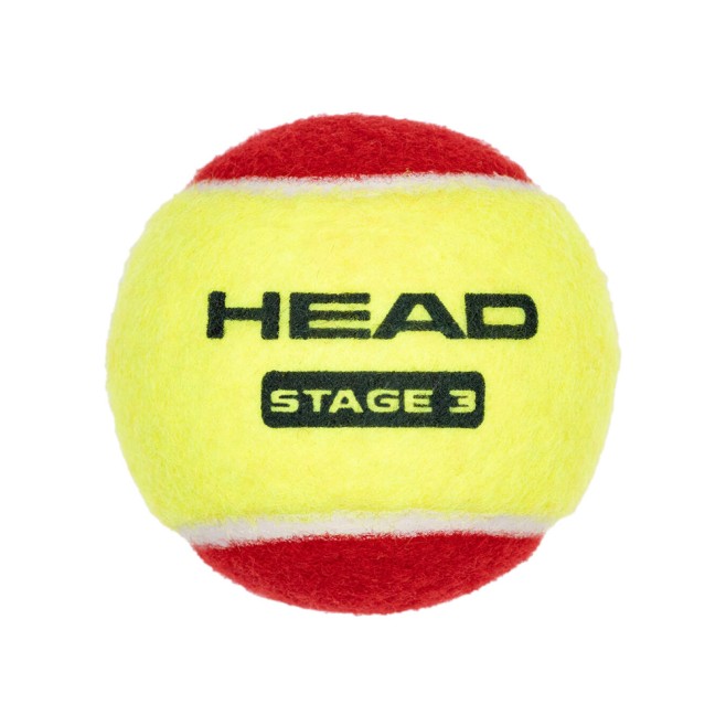 PELOTA TENIS HEAD STAGE 3 - RED TENNIS BALL