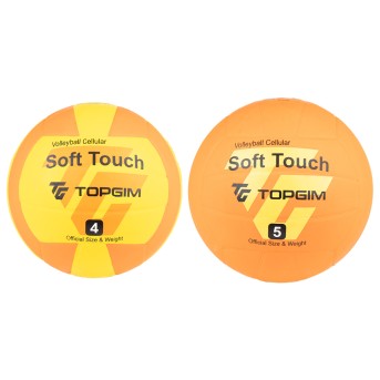 VOLLEYBALL BALL TOPGIM CELLULAR RUBBER