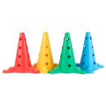 CONE PERFURADO TRIANGULAR