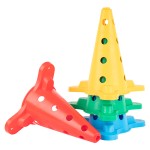 CONE PERFURADO TRIANGULAR