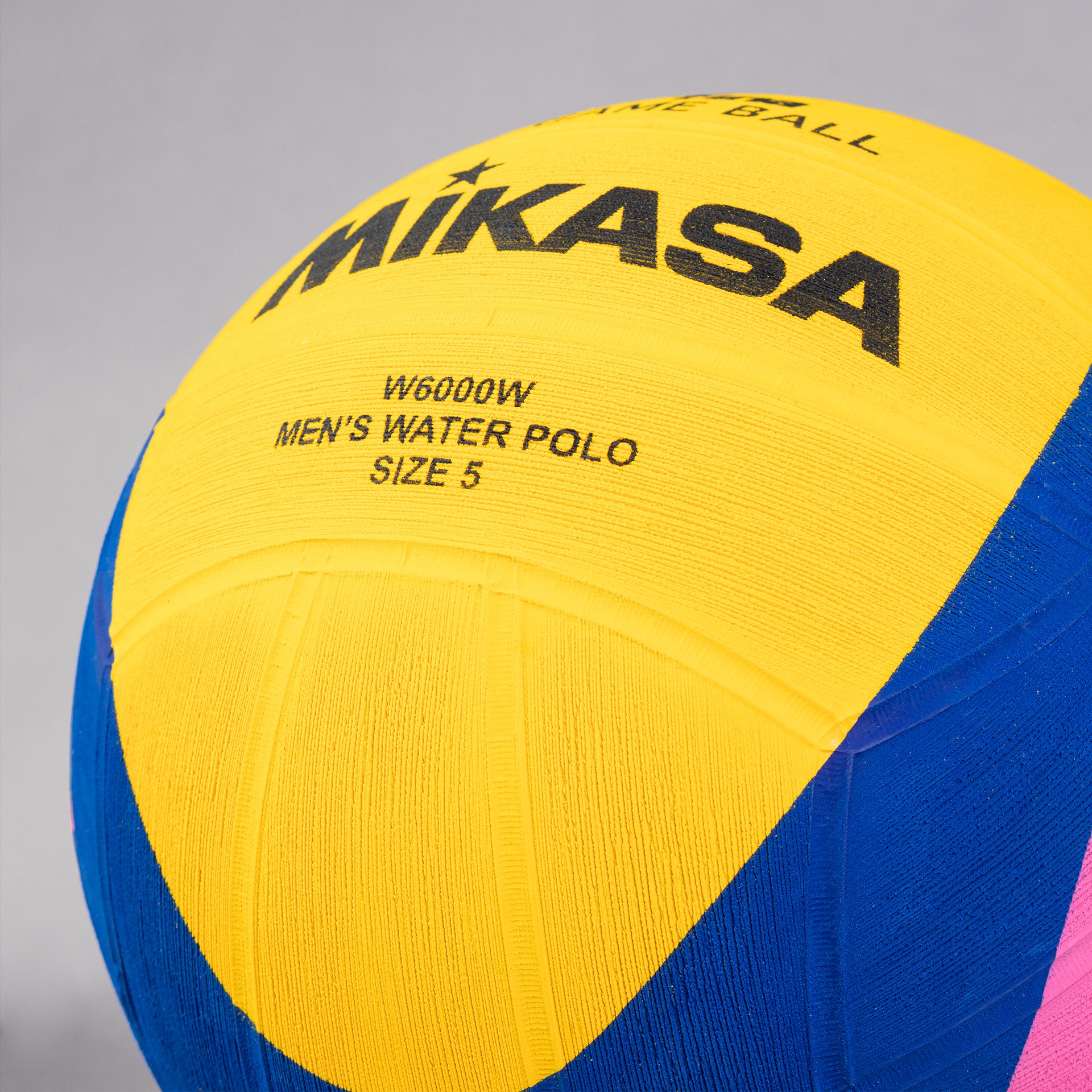 BALÓN WATERPOLO T5 MIKASA W6000W MAS. OFFICIAL FINA