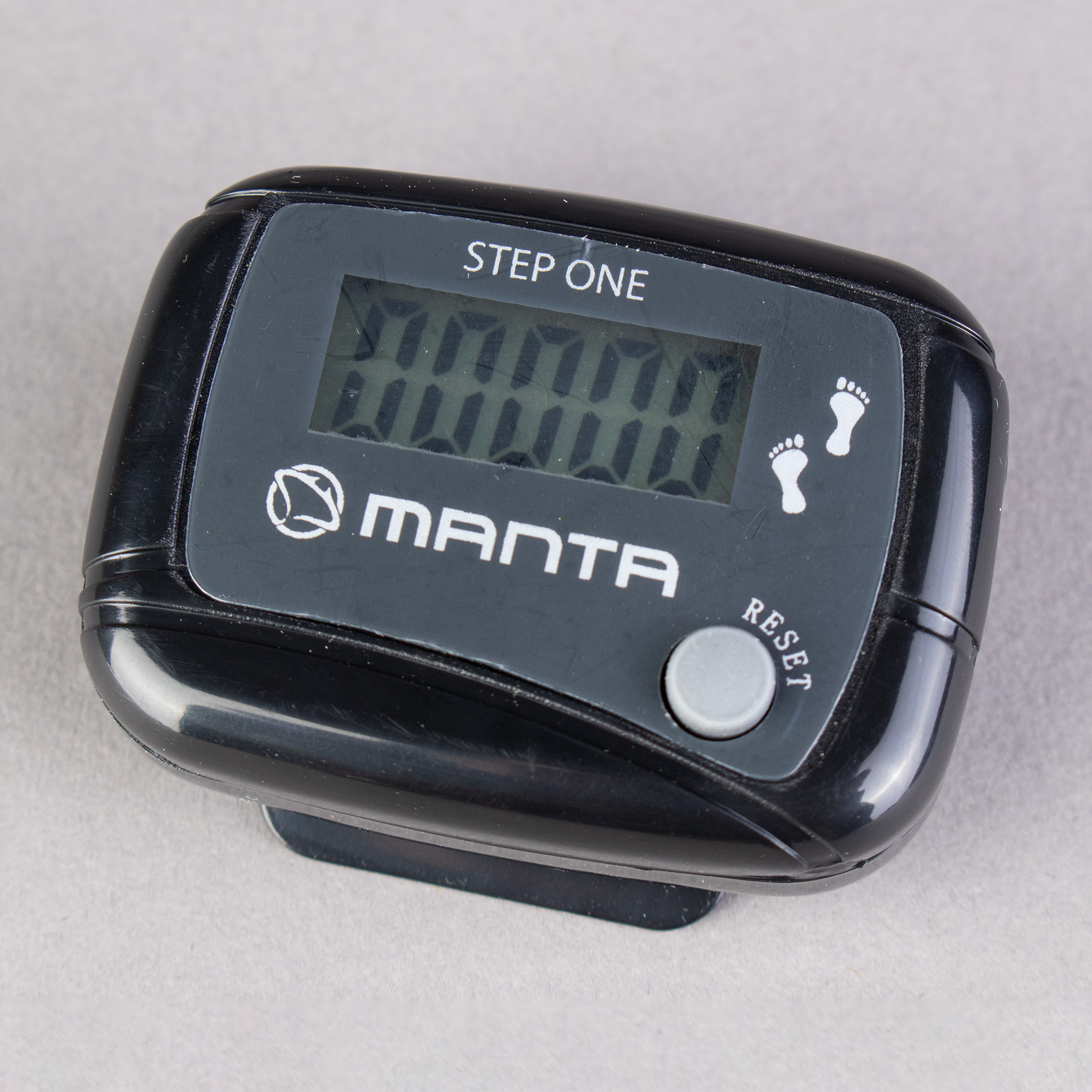 CONTADOR DE PASOS DIGITAL PODÓMETRO MANTA