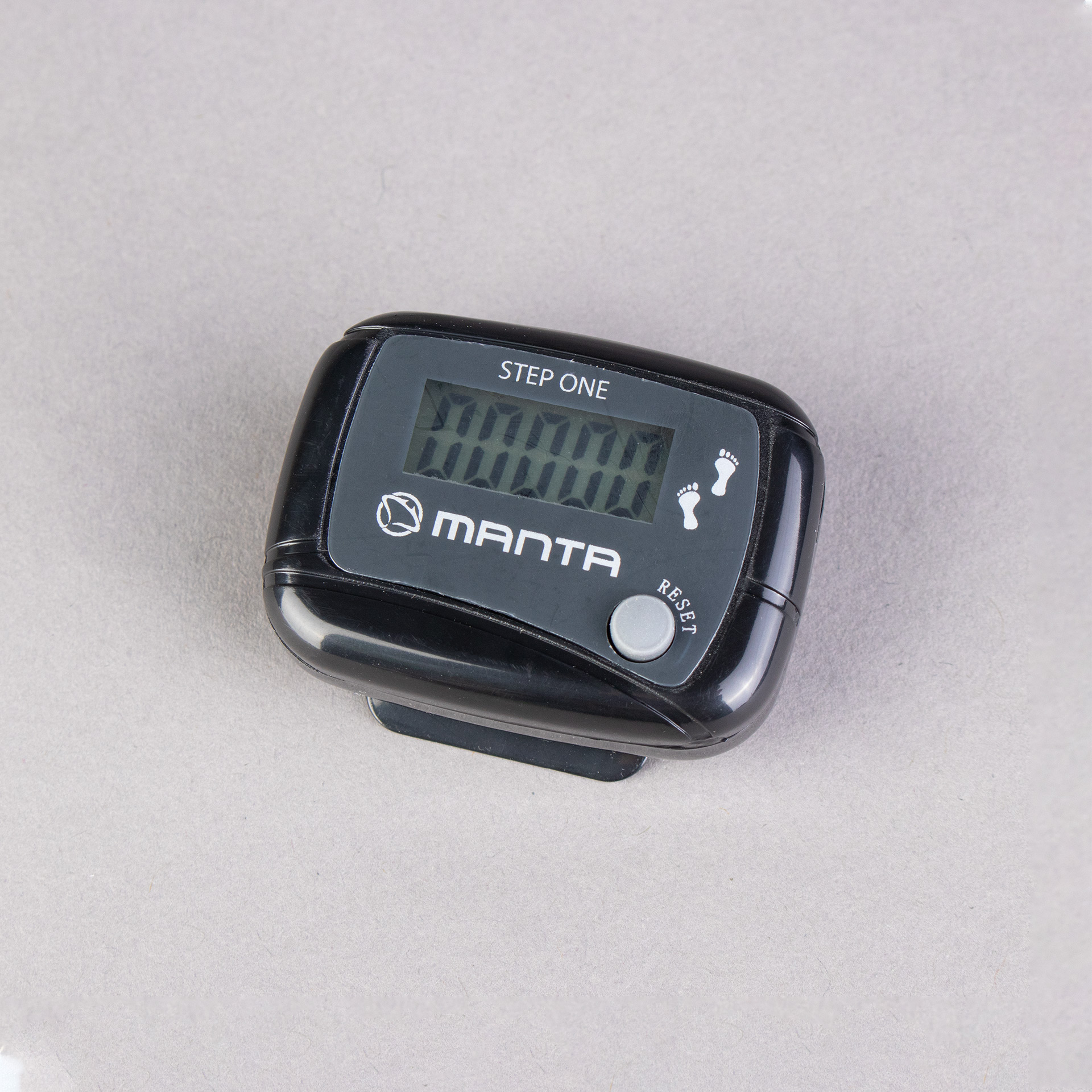 CONTADOR DE PASOS DIGITAL PODÓMETRO MANTA