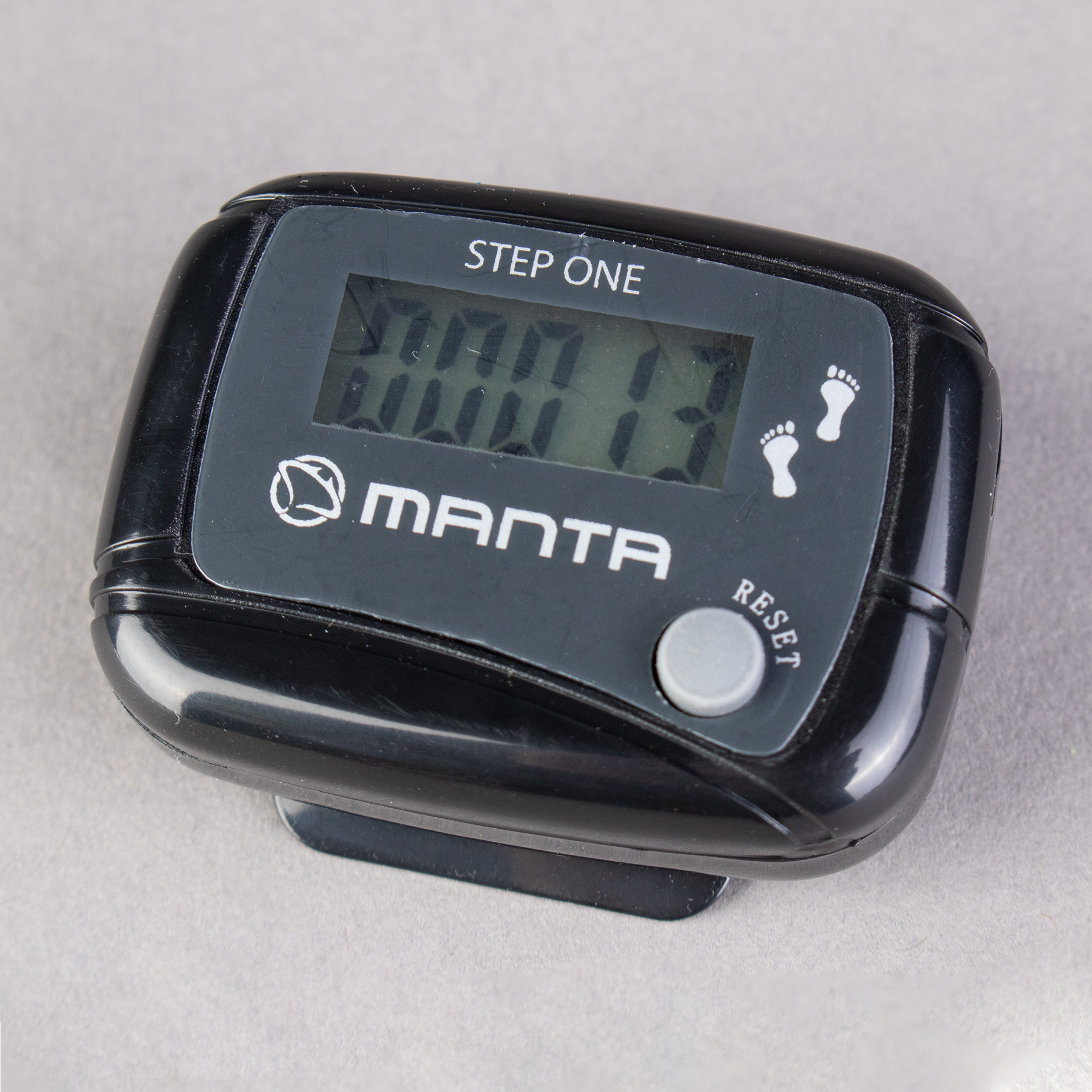 CONTADOR DE PASOS DIGITAL PODÓMETRO MANTA