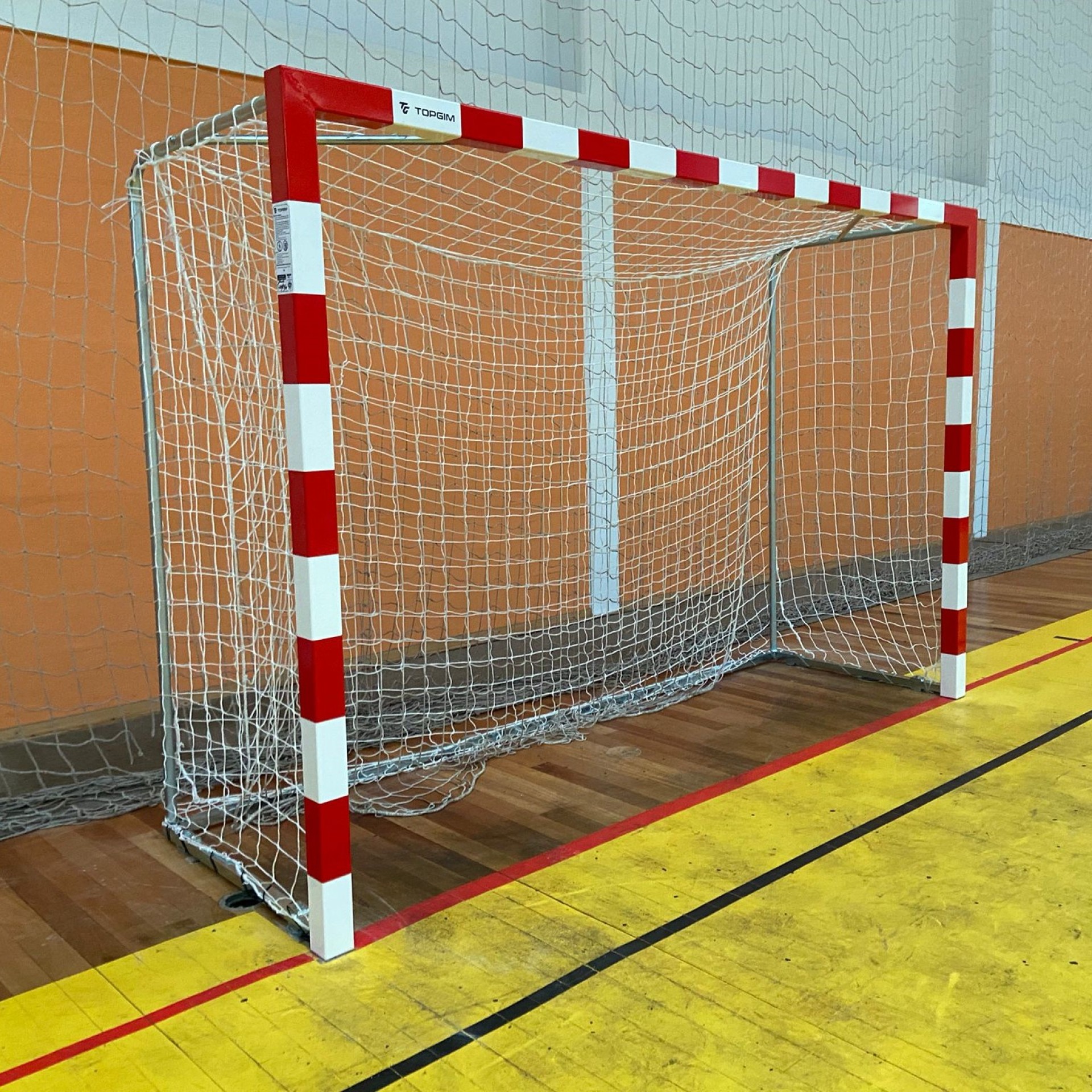 PORTERÍA CUADRADA DE ALUMINIO BALONMANO/FÚTBOL SALA