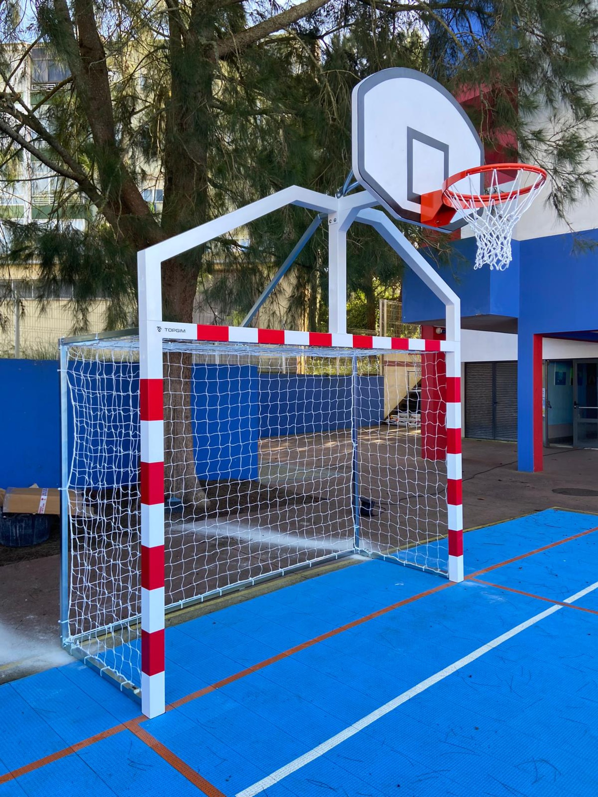 CONJUNTO POLIDESPORTIVO PORTERÍA/TABLERO