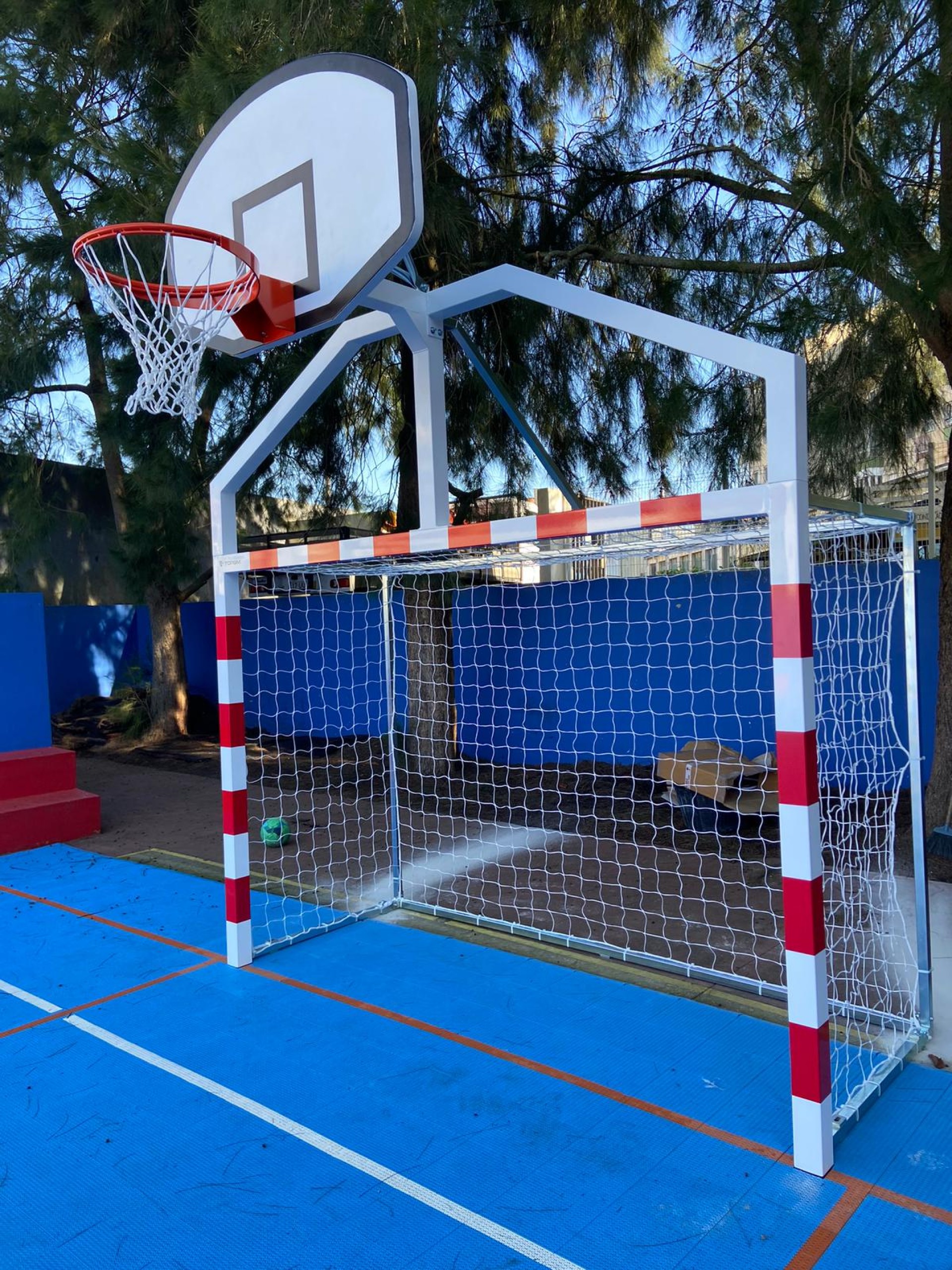 CONJUNTO POLIDESPORTIVO PORTERÍA/TABLERO