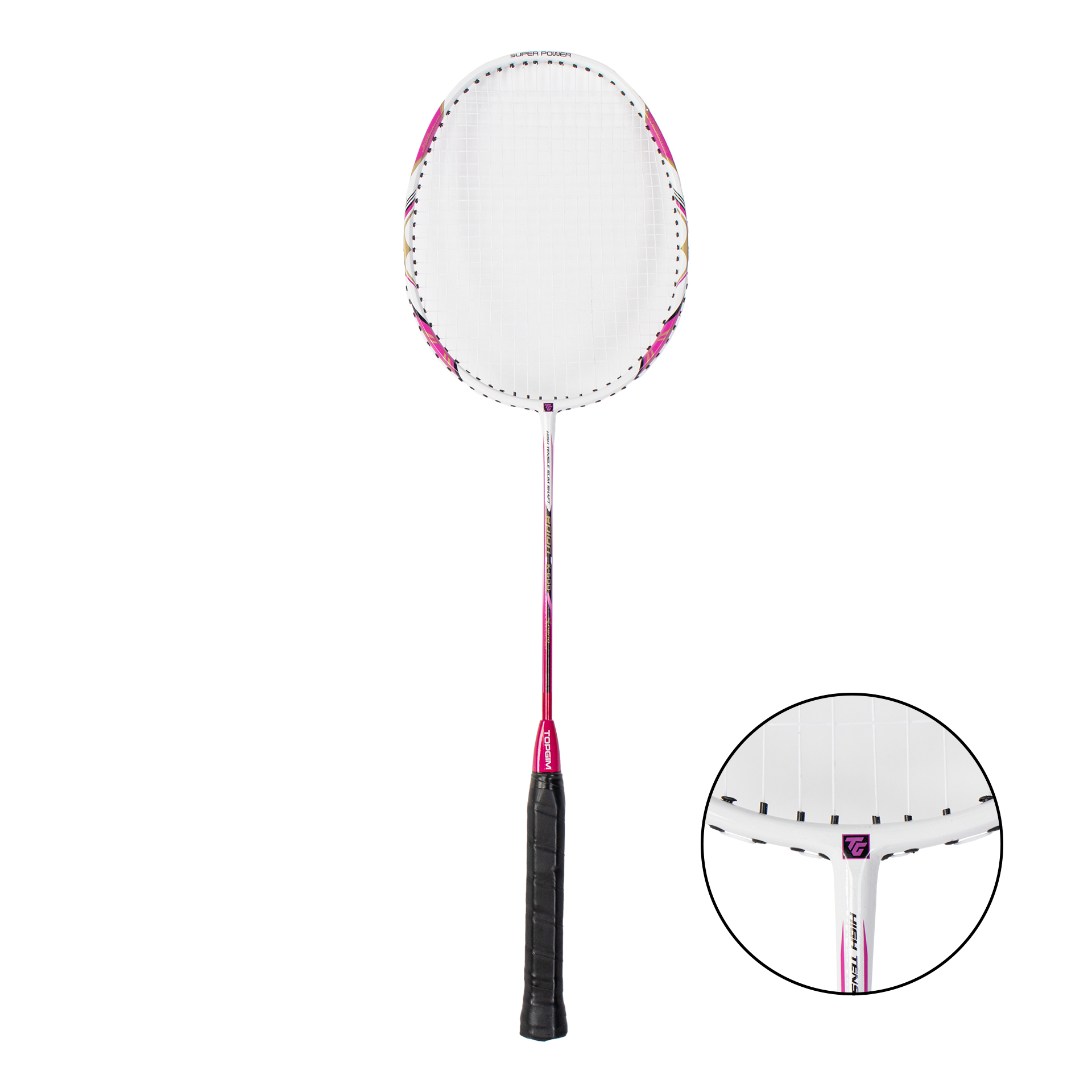 RAQUETA BADMINTON TOPGIM CARBON