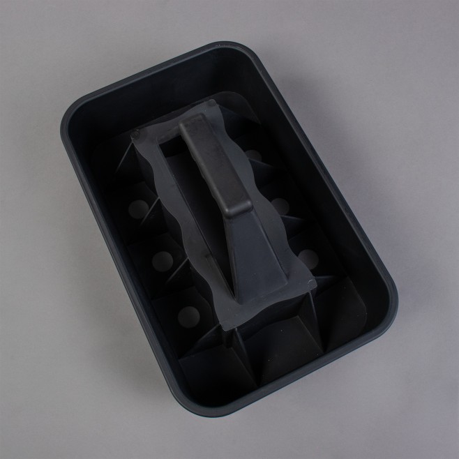 CESTA 12 BOTELLAS DE AGUA DE PVC GRADO TOPGIM (sin botellas)